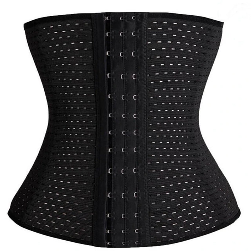 Women Waist Trainer Latex Cincher Girdles Shapewear Slimming Belt Body Shaper Fitness Corset Sheath plus Size XXL