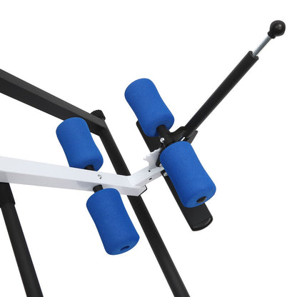 150Kg Foldable Inversion Table Gravity Hang Back Pain Relief and Fitness - Inversion Table Massage Back 29.13*45.27*59.84In